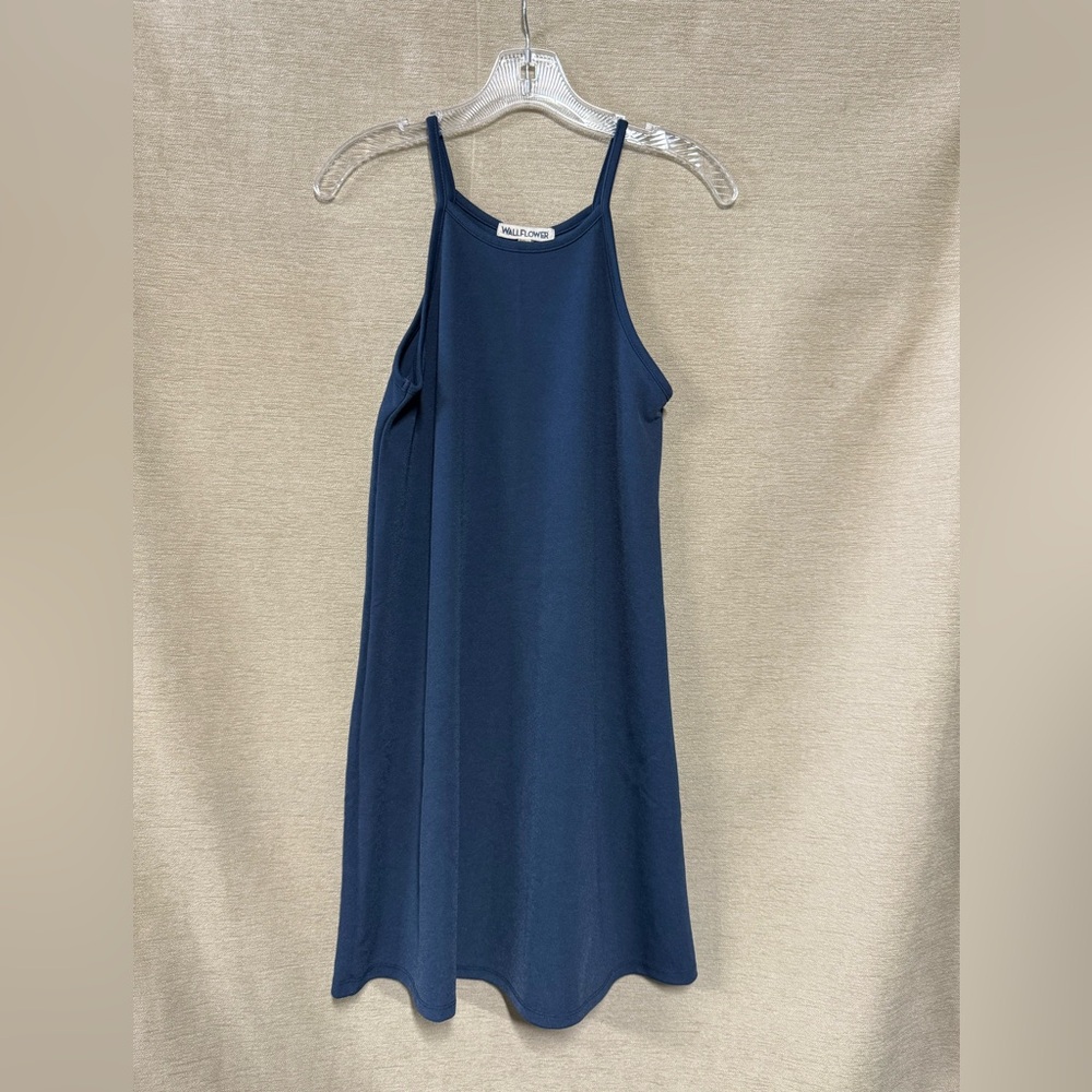 Wallflower Navy Blue Sleeveless dress, size medium